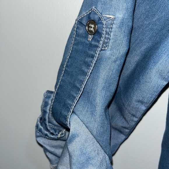 Denim dress size medium. - Picture 5 of 5